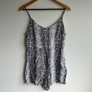 LF Snakeprint Romper